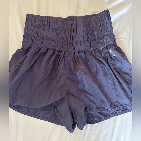 Free People Movement The Way Home Shorts in Deep Sea Size Small - Picture 5 of 5
